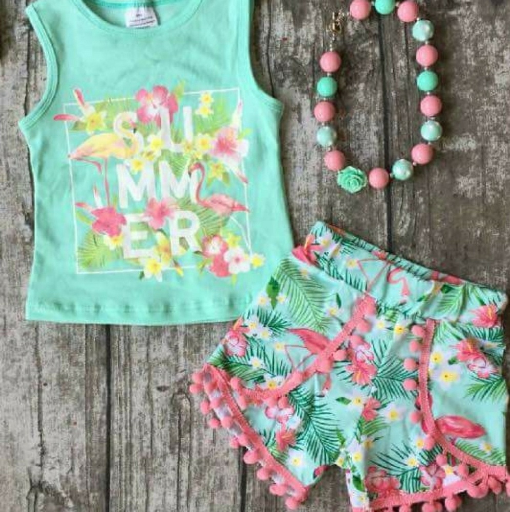 2pc tank and short outfit
